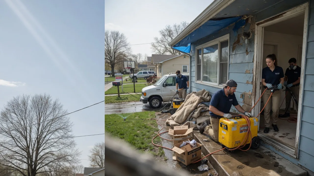 Basement Flood Cleanup in Gower, MO near me